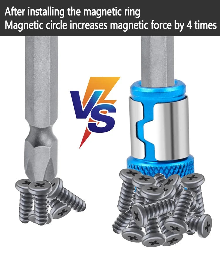 Universal Magnetic Ring Screwdriver Bit